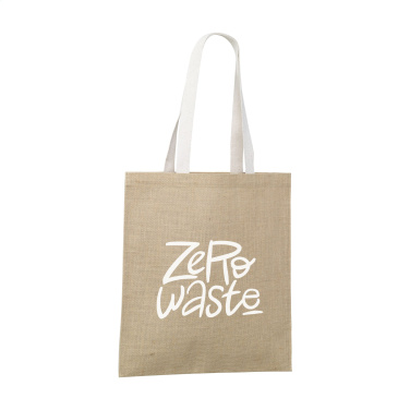 Logo trade promotional item photo of: Madrid Jute Shopper bag