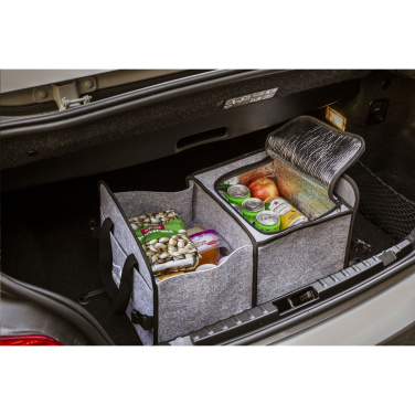 Logo trade advertising product photo of: Trunk GRS RPET Felt Organiser Cooler bag