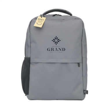 Logo trade promotional products picture of: Finley GRS RPET Laptop Backpack