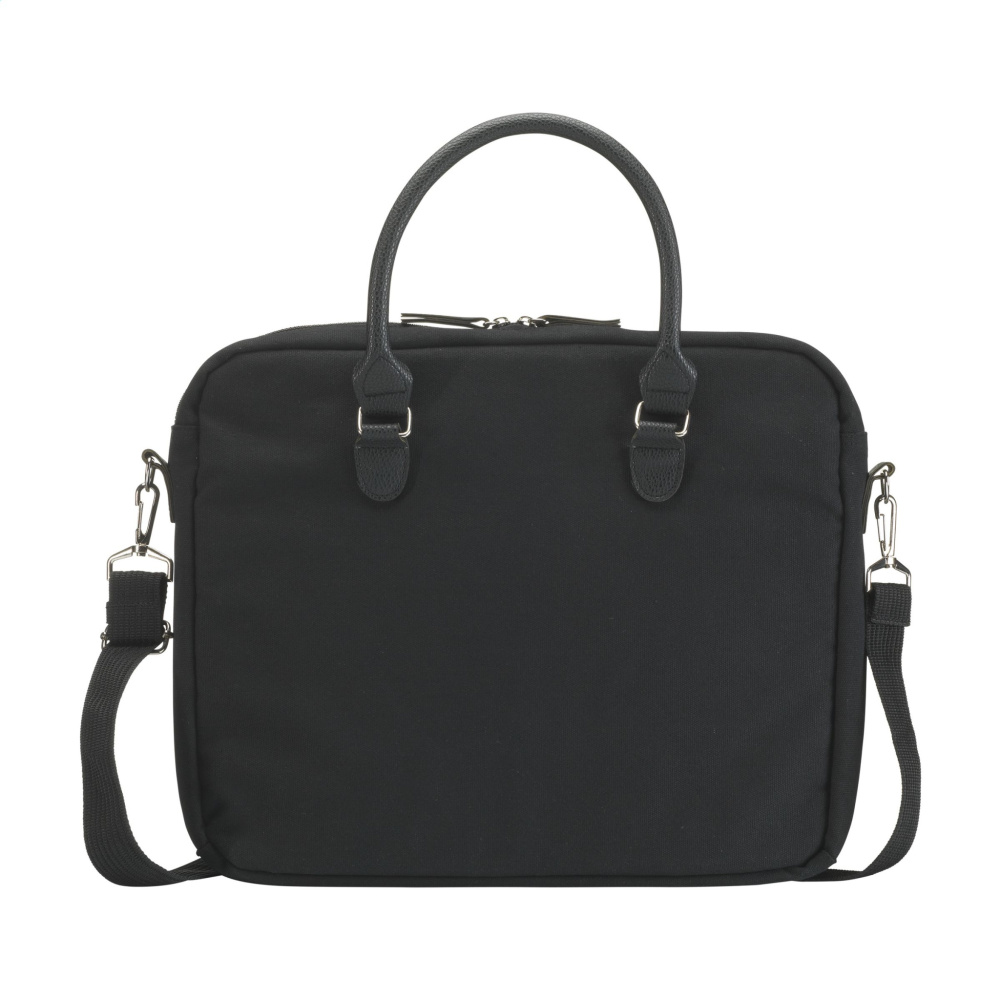 Logotrade promotional item picture of: Denver Recycled Canvas 15.6-inch laptop bag