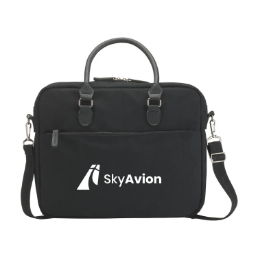 Logo trade promotional merchandise picture of: Denver Recycled Canvas 15.6-inch laptop bag