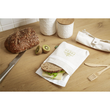 Logo trade corporate gifts image of: Hemp FoodPouch bag for bread