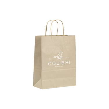 Logotrade promotional product image of: Leaf It Bag recycled grass paper (90 g/m²) S