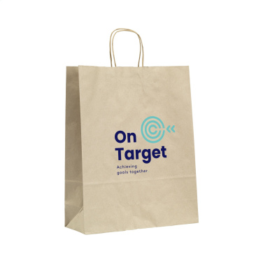 Logotrade advertising product image of: Leaf It Bag recycled grass paper (90 g/m²) M
