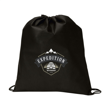 Logo trade promotional gifts image of: Non-Woven Promobag GRS RPET backpack