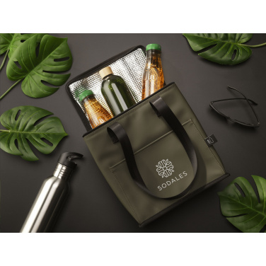 Logo trade advertising product photo of: Lennon Recycled PU Cooler Bag