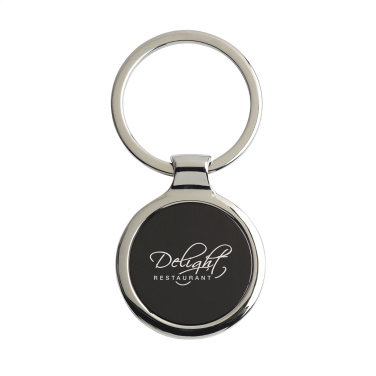 Logo trade promotional gifts image of: KeyTag Circle keyring