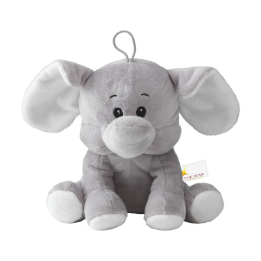 Logo trade promotional products image of: Olly plush elephant cuddly toy