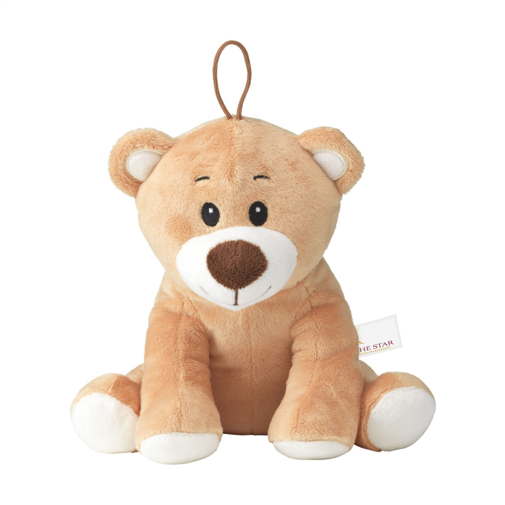 Logotrade promotional gift image of: Thom plush bear cuddle toy