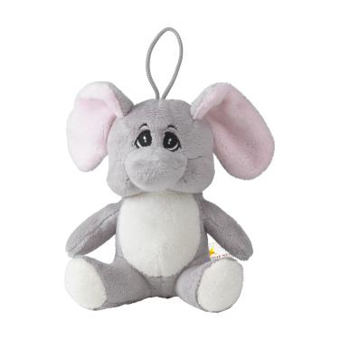 Logo trade promotional giveaway photo of: Animal Friend Elephant cuddle toy