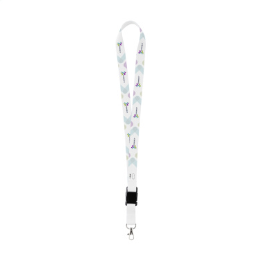 Logotrade corporate gift image of: Lanyard Sublimation Buckle RPET 2 cm keycord