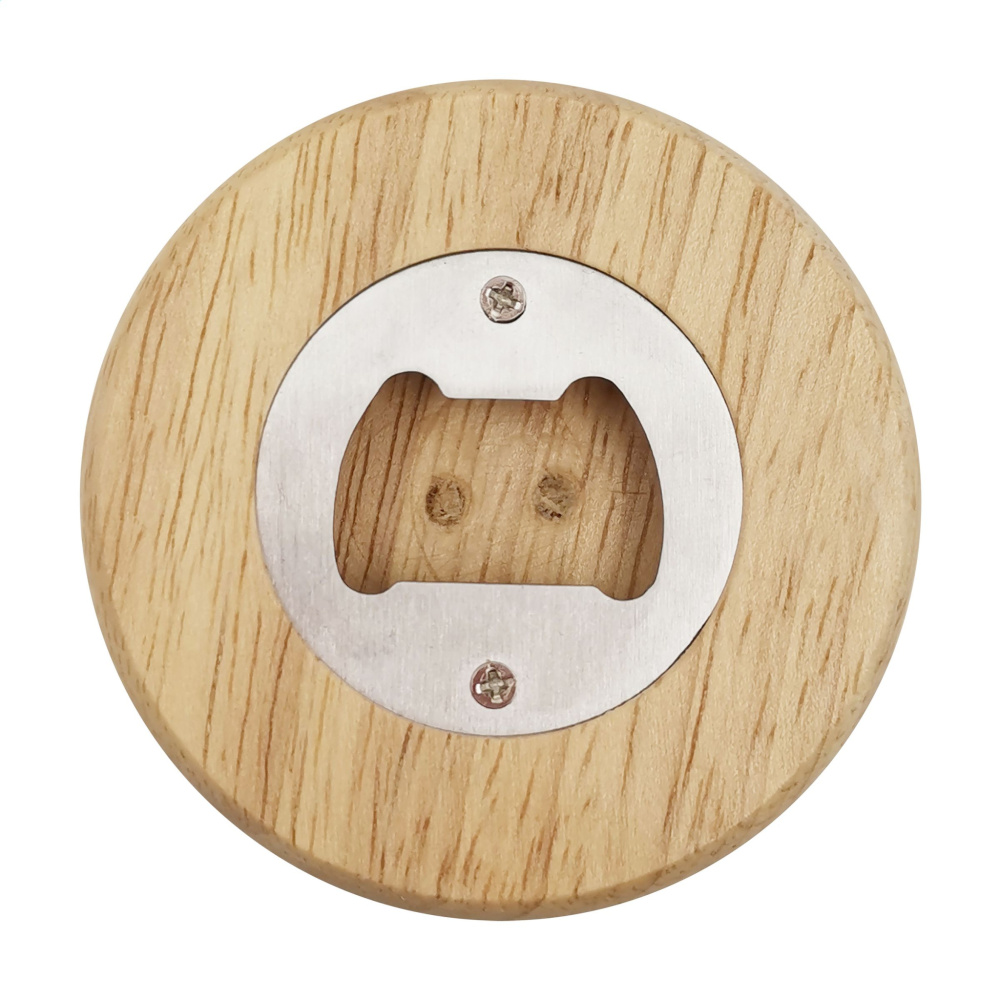 Logo trade advertising products image of: Rondo circular bottle opener