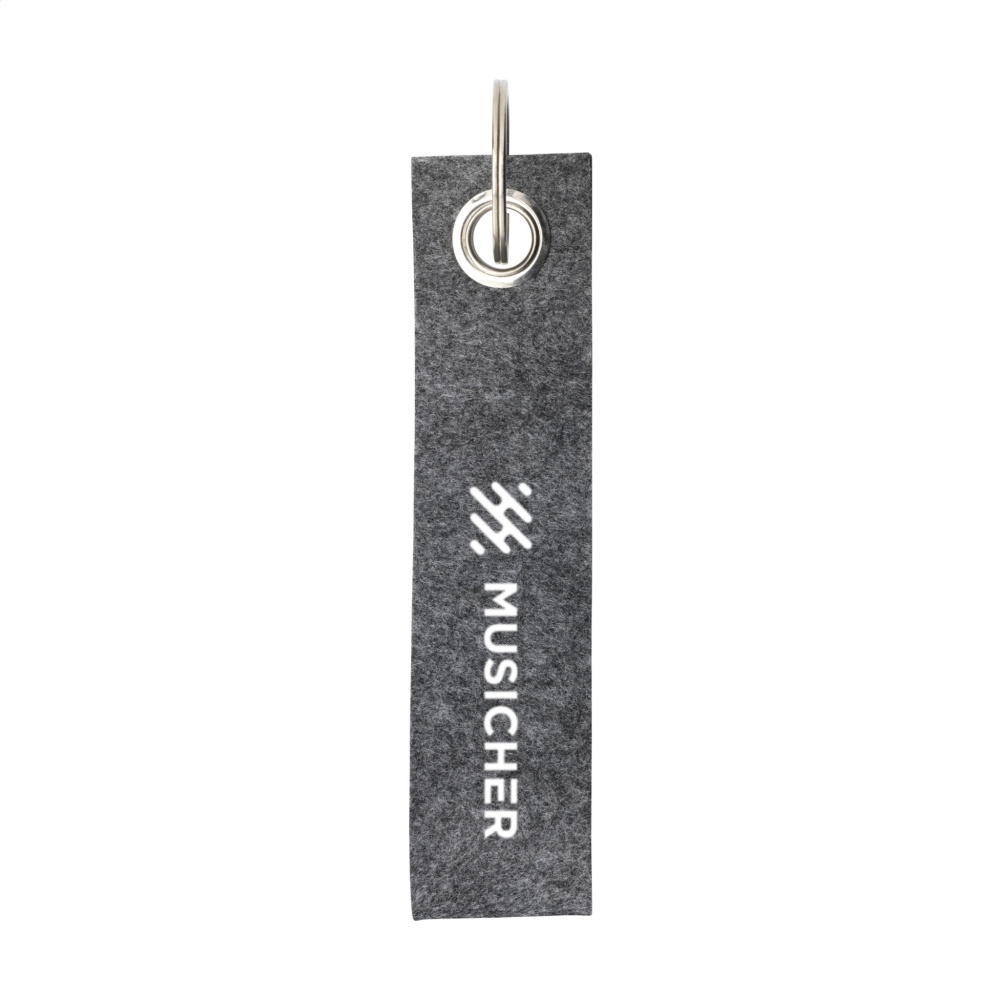 Logotrade promotional items photo of: GRS RPET Felt Keyring