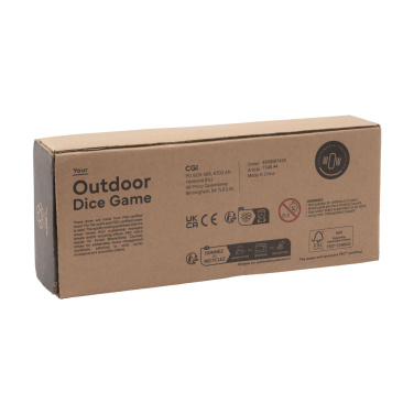 Logo trade corporate gifts picture of: Outdoor Dice Game
