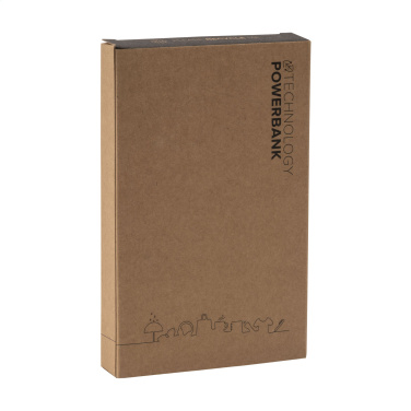 Logo trade promotional merchandise picture of: Aluminium 8000 Wireless Powerbank wireless charger