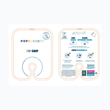 Logotrade promotional product picture of: PopSockets® 2.0 telephone holder