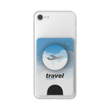 Logotrade business gifts photo of: PopSockets® PopWallet+ card holder with PopGrip