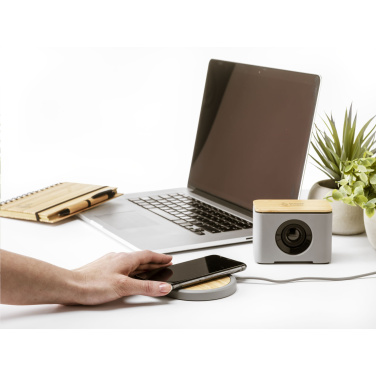 Logotrade business gifts photo of: Lidos Stone ECO 10W Wireless Charger