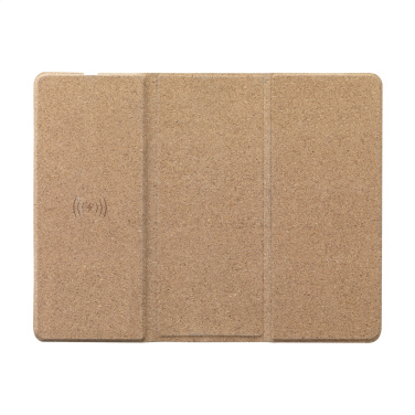 Logo trade promotional products image of: Cork Wireless Charging Mousepad