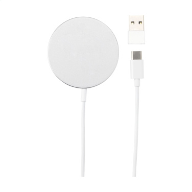 Logo trade promotional items picture of: Force MagSafe 10W Recycled Wireless Charger