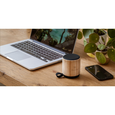 Logotrade promotional gifts photo of: Timor Bamboo Wireless Speaker