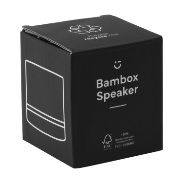 Logo trade advertising products picture of: Bambox Bamboo Speaker