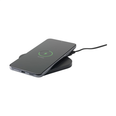 Logo trade business gift photo of: Bamboo Wireless Charger 15W