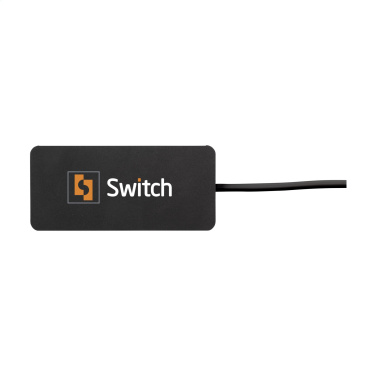 Logo trade promotional product photo of: Tecco GRS Recycled Alu USB Hub