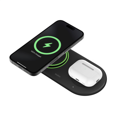 Logo trade promotional item photo of: Belkin BoostCharge Pro 2-in-1 Pad