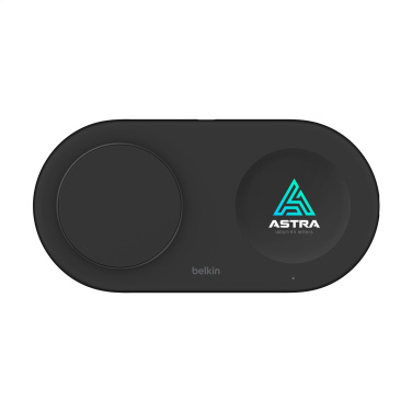 Logo trade promotional merchandise picture of: Belkin BoostCharge Pro 2-in-1 Pad