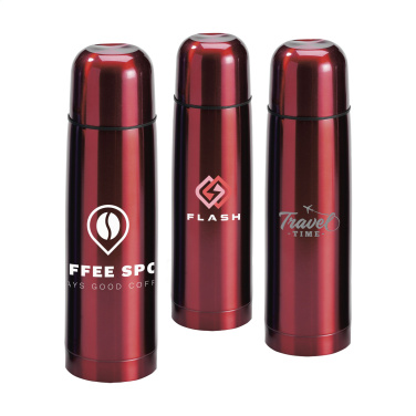 Logo trade promotional merchandise image of: ThermoColour 500 ml thermo bottle
