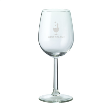 Logo trade advertising product photo of: Bourgogne Wine Glass 290 ml