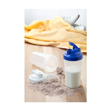 Logotrade promotional item image of: Shaker Protein 600 ml drinking cup