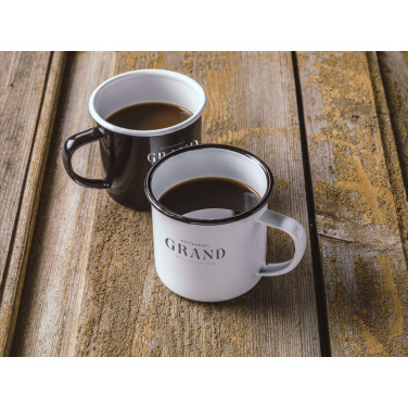 Logotrade promotional gift image of: Retro Enamel Mug 350 ml