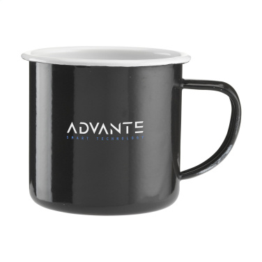 Logotrade promotional gift image of: Retro Enamel Mug 350 ml