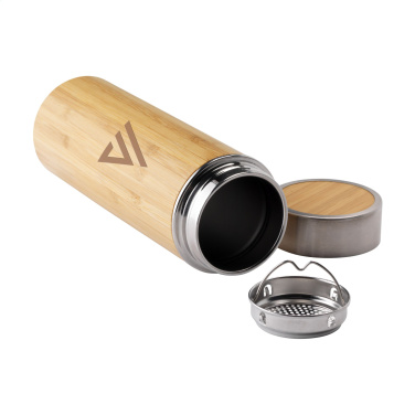 Logotrade promotional products photo of: Osaka 360 ml bamboo thermo bottle/thermo cup