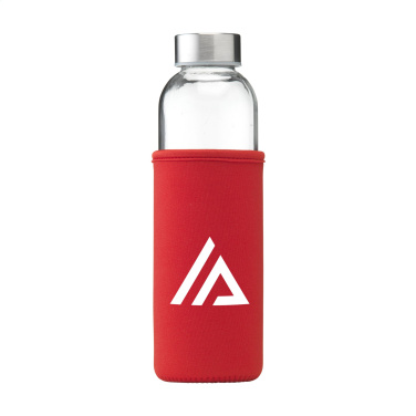 Logotrade promotional merchandise picture of: Senga Glass 500 ml drinking bottle