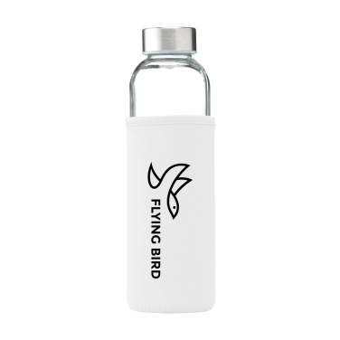 Logo trade promotional gifts image of: Senga Glass 500 ml drinking bottle