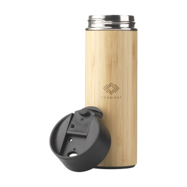 Logo trade corporate gifts picture of: Sakura 360 ml bamboo thermo bottle/thermo cup
