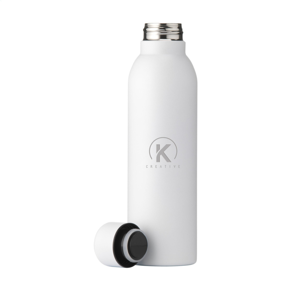 Logotrade promotional products photo of: Helios RCS Recycled Steel Bottle 470 ml
