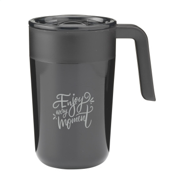 Logotrade corporate gift image of: Fika RCS Recycled Steel Cup 400 ml thermo cup