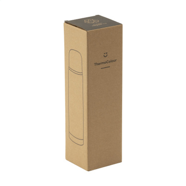 Logotrade promotional product picture of: ThermoColour RCS Recycled Steel 500 ml thermo bottle