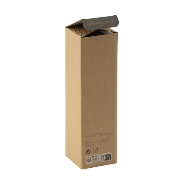 Logo trade promotional gift photo of: ThermoColour RCS Recycled Steel 500 ml thermo bottle