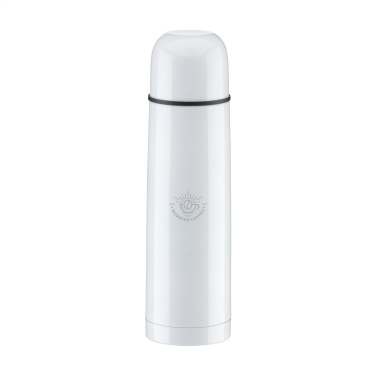 Logo trade promotional gifts picture of: ThermoColour RCS Recycled Steel 500 ml thermo bottle