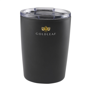 Logo trade promotional items picture of: Espresso-to-Go Mug RCS Recycled Steel 170 ml