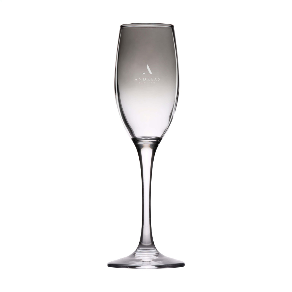 Logo trade corporate gift photo of: Smokey Champagne glass 180 ml