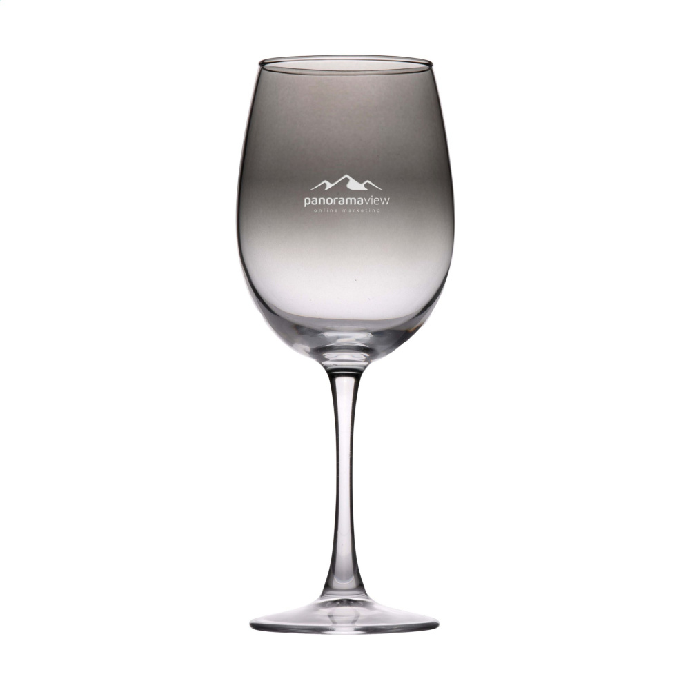 Logo trade promotional item photo of: Smokey Wine Glass 465 ml