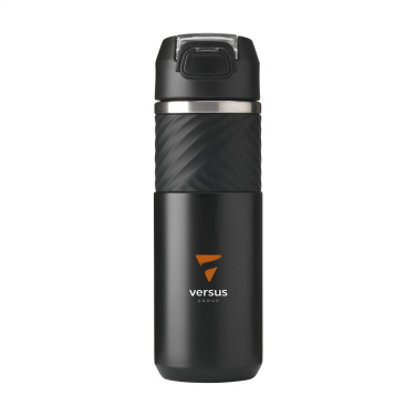 Logo trade advertising products image of: Lynn RCS Recycled Steel Bottle 500 ml