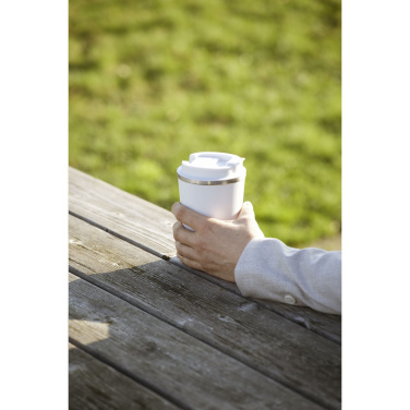 Logo trade business gift photo of: Kaffi RCS Recycled Coffee Mug 300 ml thermo cup