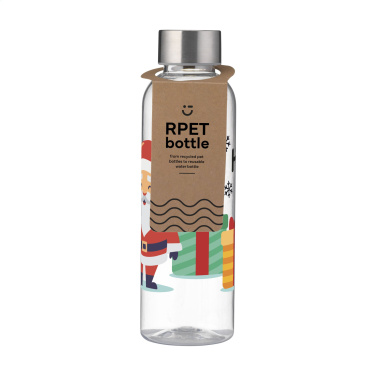 Logotrade business gifts photo of: Senga GRS RPET Bottle 500 ml X-Mas